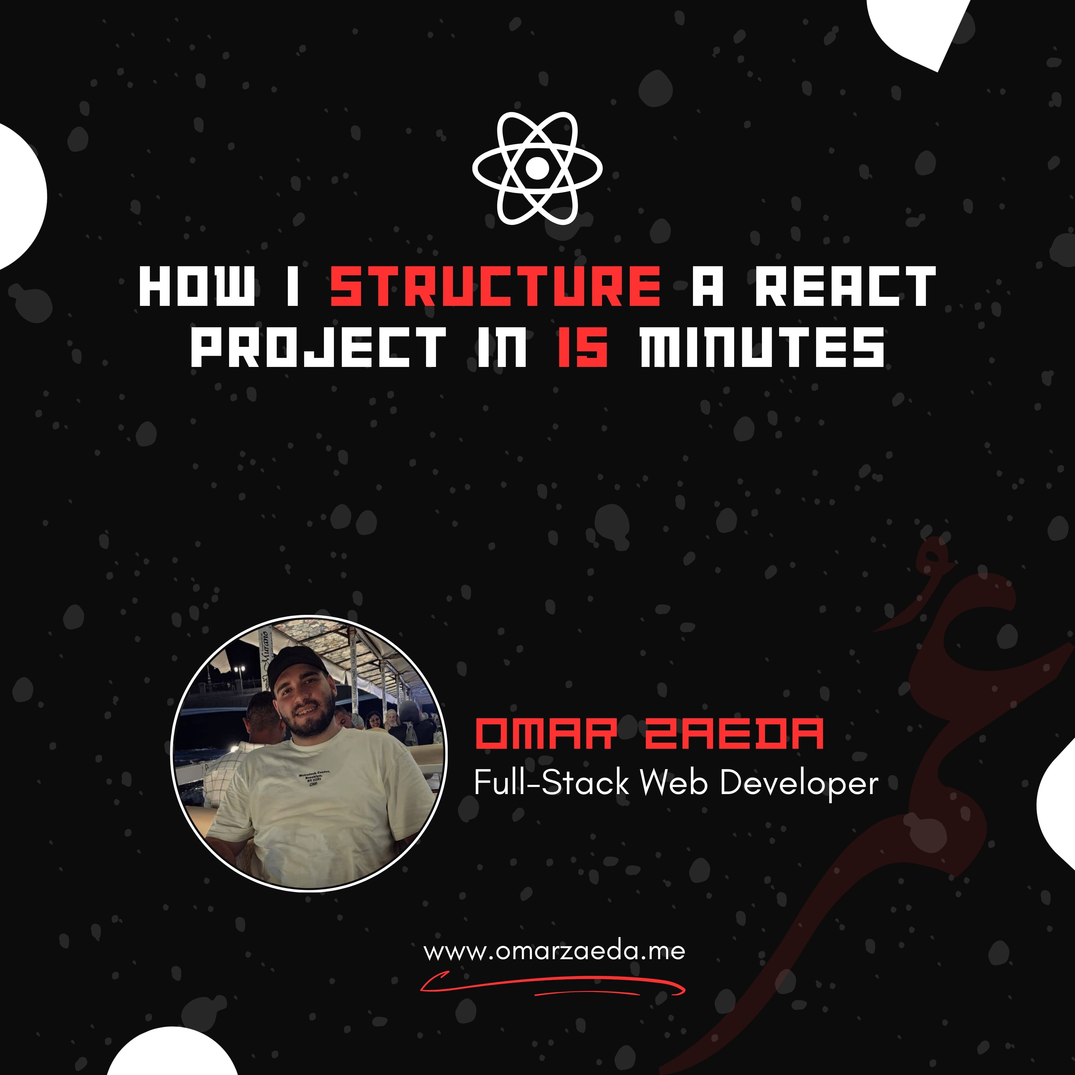 How I Structure a React Project in 15 Minutes